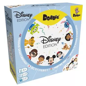 Hobby Japan Disney Edition Многоязычная версия 15 для детей 6 лет и настольная игра Doble (2-8 игроков, минут, до)
