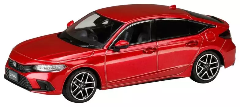 Hobby Japan HJ43 Honda Civic LX Premium Crystal Red Metallic Finished Product 1/43 (FL1)
