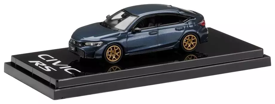 Hobby Japan HJ64 Honda Civic RS Custom Version Seabed Blue Pearl Готовый продукт HJ642046BBL 1/64