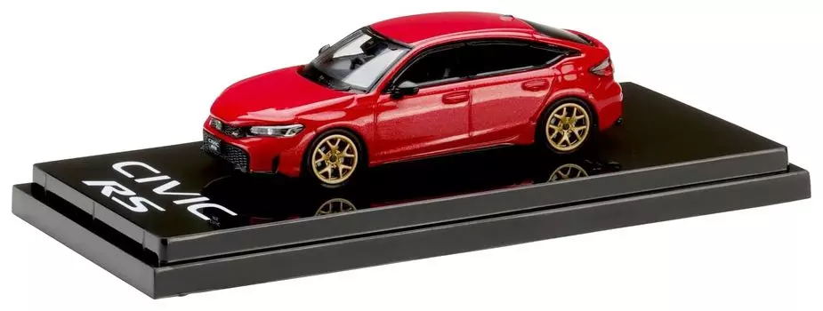 Hobby Japan HJ64 Honda Civic RS Custom Version Premium Crystal Red Metallic Готовый продукт HJ642046BR 1/64