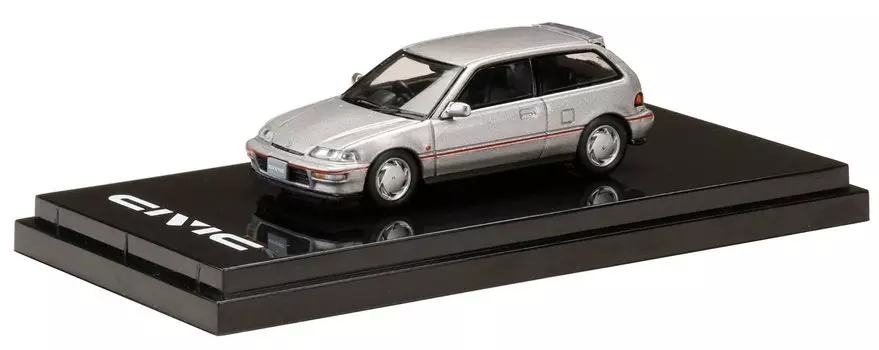 Hobby Japan HJ64 Honda CIVIC SiR II Серый металлик Готовый продукт HJ641031AGM 1/64 (ЭФ9) серый