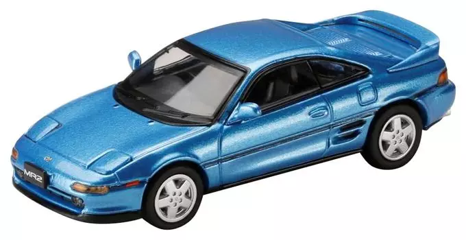 Hobby Japan HJ64 Toyota MR2 Medium Blue Mica Metallic Готовый продукт HJ642045MBL 1/64 (SW20) ГТ-С (1991)