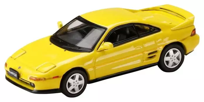 Hobby Japan HJ64 Toyota MR2 супер яркий желтый готовый продукт HJ642045Y 1/64 (SW20) ГТ-С (1991)