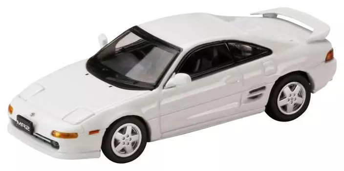 Hobby Japan HJ64 Toyota MR2 Super White II Готовый продукт HJ643045W 1/64 (SW20) ГТ-С (1993)