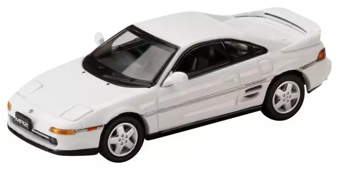 Hobby Japan HJ64 Toyota MR2 Super White II Готовый продукт HJ642045W 1/64 (SW20) ГТ-С (1991)