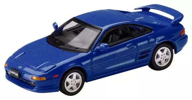 Hobby Japan HJ64 Toyota MR2 Яркий синий металлик Готовый продукт HJ643045SBL 1/64 (SW20) ГТ-С (1993)