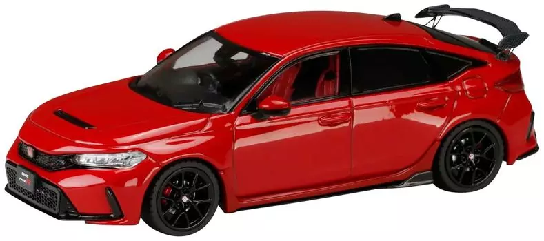 Hobby Japan HJD43 Honda Civic TYPE R Car with genuine frame finished product 1/43 (FL5) options, red,