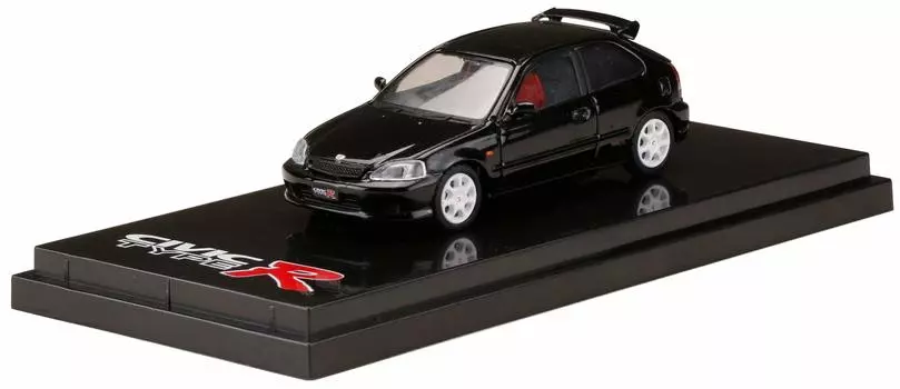 Hobby JAPAN Honda CIVIC TYPE R Starlight Black Pearl Finished Product 1/64 (EK9)