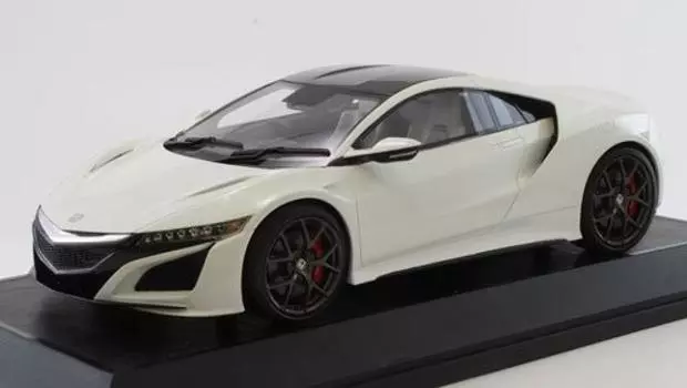 Hobby JAPAN Honda NSX 2016 White Completed Product 1/18 белый