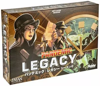 Hobby Japan Legacy Сезон 0 Японская версия 14 лет и Настольная игра Пандемия: (2-4 игрока, 30-60 минут, старше)