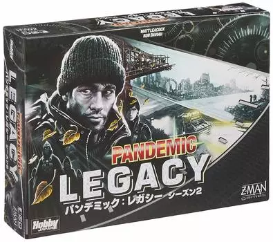 Hobby Japan Legacy Сезон 2 Японская версия 60 минут x 12 для возраста 14 лет и настольная игра Пандемия (Черный ящик) (Наследие пандемии) (для 2-4 игроков,
