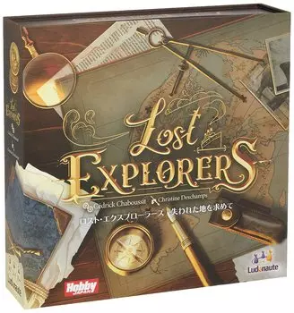 Hobby Japan Lost In Search of Lost Lands Japanese Version 40 ages 10 and Board Game Explorers (2-4 players, minutes, up)