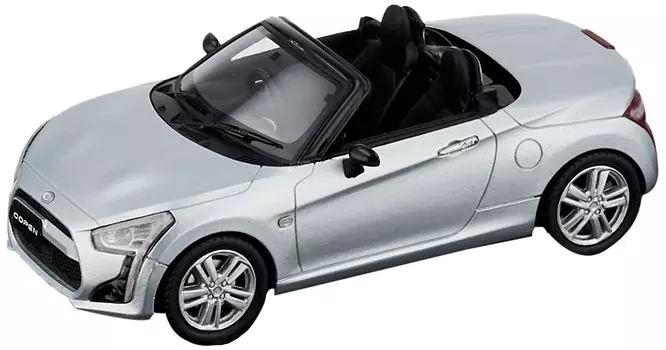 Hobby Japan MARK43 Daihatsu Copen Robe Bright Silver Metallic Finished Product 1/43