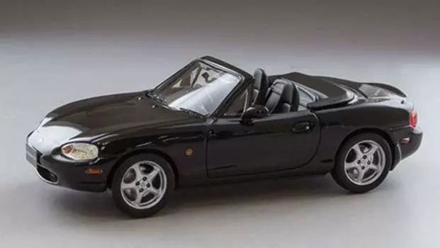 Hobby Japan MARK43 Mazda Roadster RS 1998 Brilliant Black Finished Product 1/43 (NB8C)