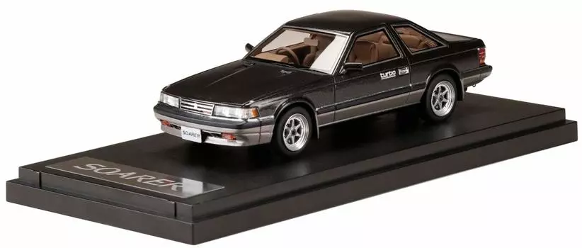 Hobby Japan MARK43 Toyota Soarer TURBO Custom Version 1984 Performance Toning Готовый продукт PM43126CBK 1/43 2.0 (Z10)