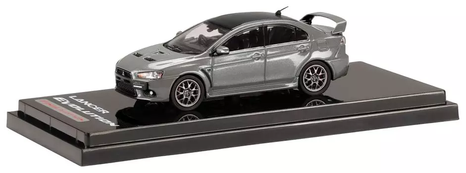 Hobby Japan Mitsubishi Lancer Evolution 10 Final Edition Крыша серого титана 1/64 Металлик/Карбон
