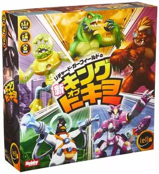 Hobby Japan New King of Tokyo of New Edition Японская версия 30 для детей 8 лет и настольная игра (Король Токио) (для 2-6 игроков, минут, до)