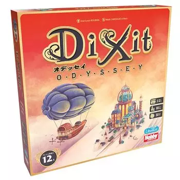 Hobby Japan Odyssey Новая японская версия 30 для детей 8 лет и настольная игра Dixit (Издание 2024 г.) (3-12 игроков, минут, и более)