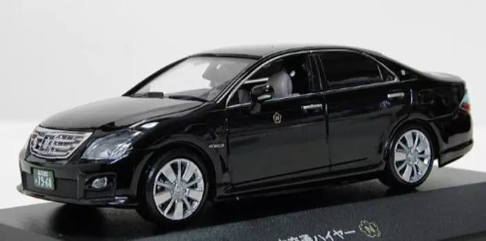 Hobby Japan POST Hobby TOYOTA CROWN HYBRID Nihon Kotsu Hire Completed Product 1/43