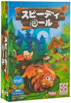 Hobby Japan Speedy Roll японская версия 20 для детей 4 лет и настольная игра (1-4 игрока, минут, и более)