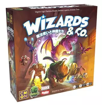 Hobby Japan Wizards and Friends Japanese Version 14 years old and Board Game (2-4 players, 30-60 minutes, over)