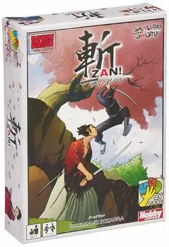 Hobby Japan Зан Самурайский меч Японская версия от 8 лет и Настольная игра (3-7 игроков, 20-40 минут, вверх)
