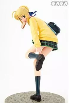 Hobby Japan журнал почтовая доставка ограниченная ночная школьница окрашенная ПВХ модель Fate/stay [High Saber] 1/8