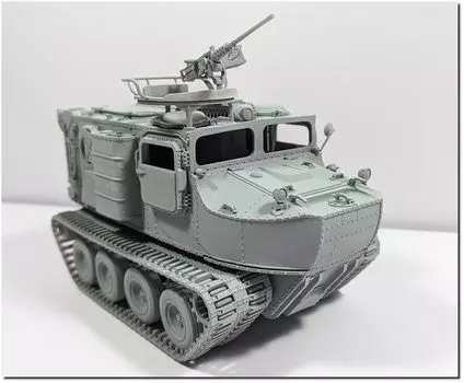 Hobby Link Vietnam Hobby Link Американская амфибийная машина M76 Otter, полный комплект, смоляной комплект HL0802 1/35