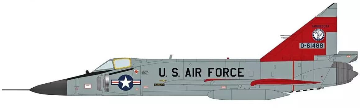 HOBBY MASTER Delta Dagger Minnesota ANG 1966 Завершенный продукт 1/72 F-102A
