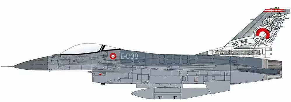 HOBBY MASTER Dutch Air Force 66th Anniversary Painting Finished Product HA3881 1/72 F-16AM