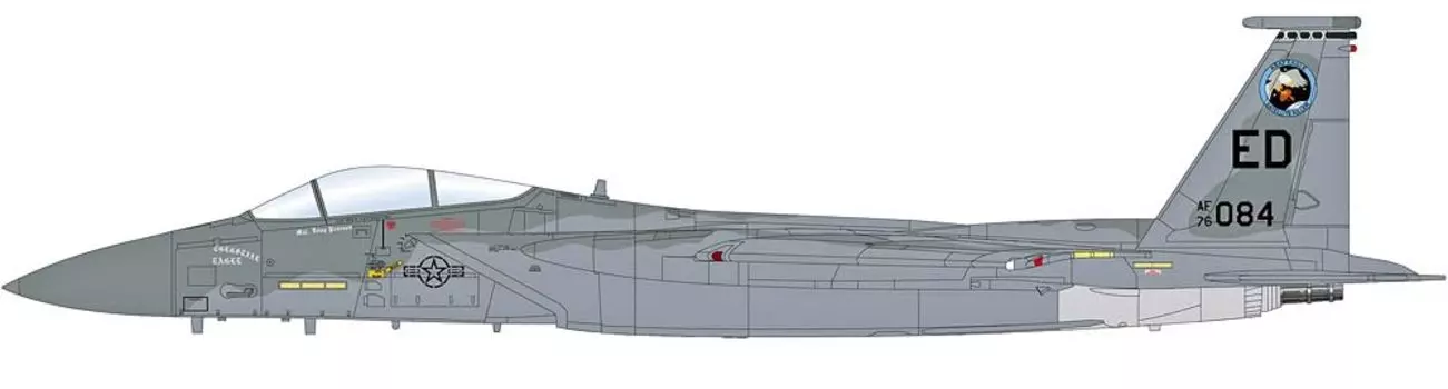 HOBBY MASTER Eagle Satellite Killer 1985 Завершенный продукт 1/72 F-15A