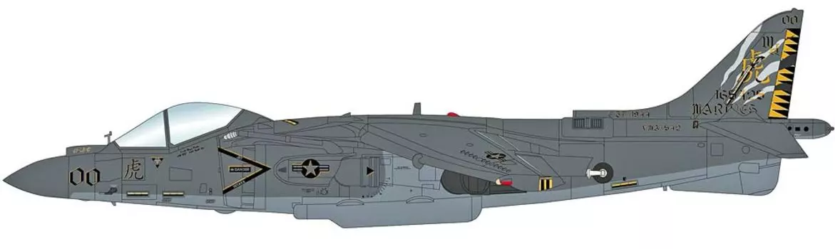 HOBBY MASTER Harrier II 2019 Готовый продукт 1/72 AV-8B VMA-542