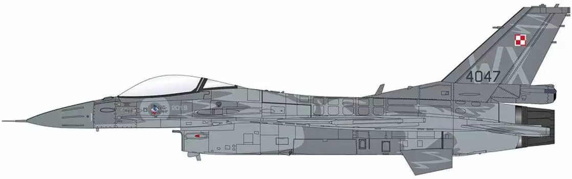 HOBBY MASTER Polish Air Force 100th Anniversary Painting Finished Product HA3886 1/72 F-16C