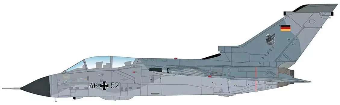 HOBBY MASTER Tornado ECR Luftwaffe 32nd Fighter Bomber Wing Allied Force Operation Completed Product HA6711 1/72