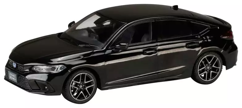 HobbyJAPAN HJ43 Honda CIVIC Crystal Black Pearl Готовый продукт 1/43 (ФЛ4) eHEV