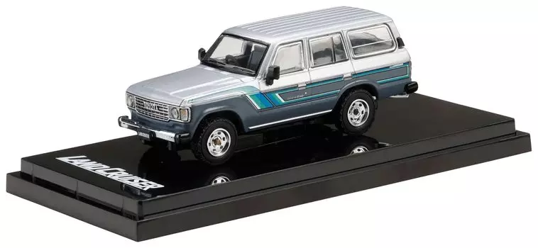 HobbyJAPAN Toyota Land Cruiser 60 GX 1984 с боковой наклейкой Wild Stage Toning 1/64