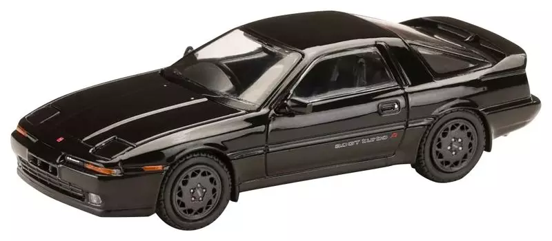 HobbyJAPAN Toyota Supra TURBO Black 1/64 (A70) 3.0GT