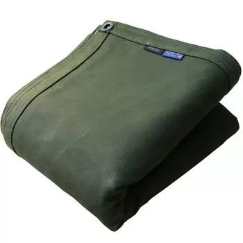 HOBI в Survive Sheet DL x Ground Sheet Premium Canvas с прочной водонепроницаемой парафиновой обработкой и толстыми прочными люверсами x 8 для кемпинга, костра в одиночку