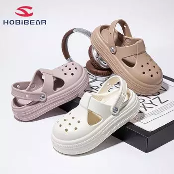 HOBIBEAR Boys Hole Shoes Sandals Summer Girls Beach Shoes Children s Sandals