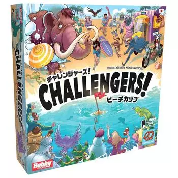 Hobies Japan CHALLENGERS Beach CUP Японская версия 45 минут для 1–8 человек в возрасте от 8 лет и старше Настольная игра