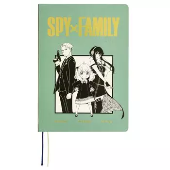Hobonichi Techo 2025 HON Family certificate stamp page per on SPYFAMILY/Folger Domestic [A5/1 day/January/starts Monday]
