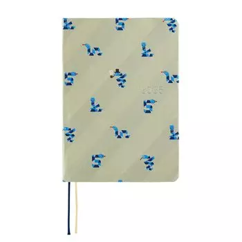 Hobonichi Techo 2025 HON Tie Toy страница для и Chief/Snake [A6/1 день/Январь/Начинается в понедельник]
