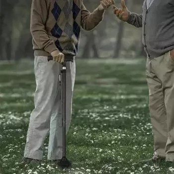 Ходунки для пожилых людей Трекинговые палки Трекинговые палки с Т-образной ручкой для пожилых людей и женщин Сверхлегкие треккинговые палки Трости для скалолазания розовый