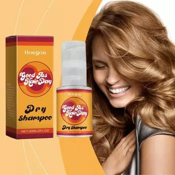 HOEGOA Несмываемый сухой спрей для волос Освежающий, восстанавливающий, гладкий и блестящий спрей для волос