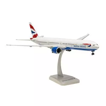 Hogan Wings Boeing British Airways Landing Complete Product 1/200 B777-300ER Gear/Stand