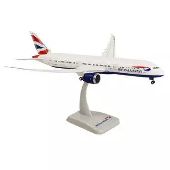 Hoganwings 1/200 B787-9 British Airways HG910451Wh Модель модели British Airlines, корейская игрушка смешанных цветов