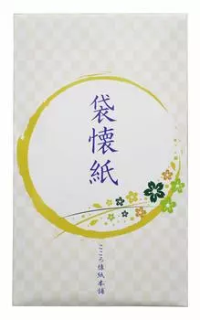 Hogdseirrs Kokorokaishihompo Kaishi белый, 14 ластовиц Сумка kaishi, 25 листов Размер: 9см, 2.2см