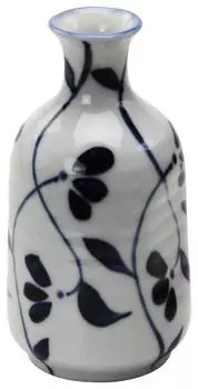 Hogdseirrs Mino Ware 2 Tokkuri Old Dyed Arabesque No. 404-13-41E