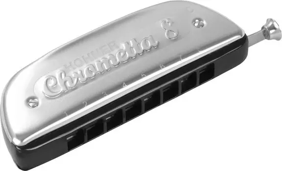 HOHNER CHROMETTA 8 Хроматическая губная гармошка Chrometta чёрный
