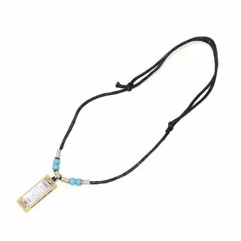 HOHNER mini harmonica necklace light blue